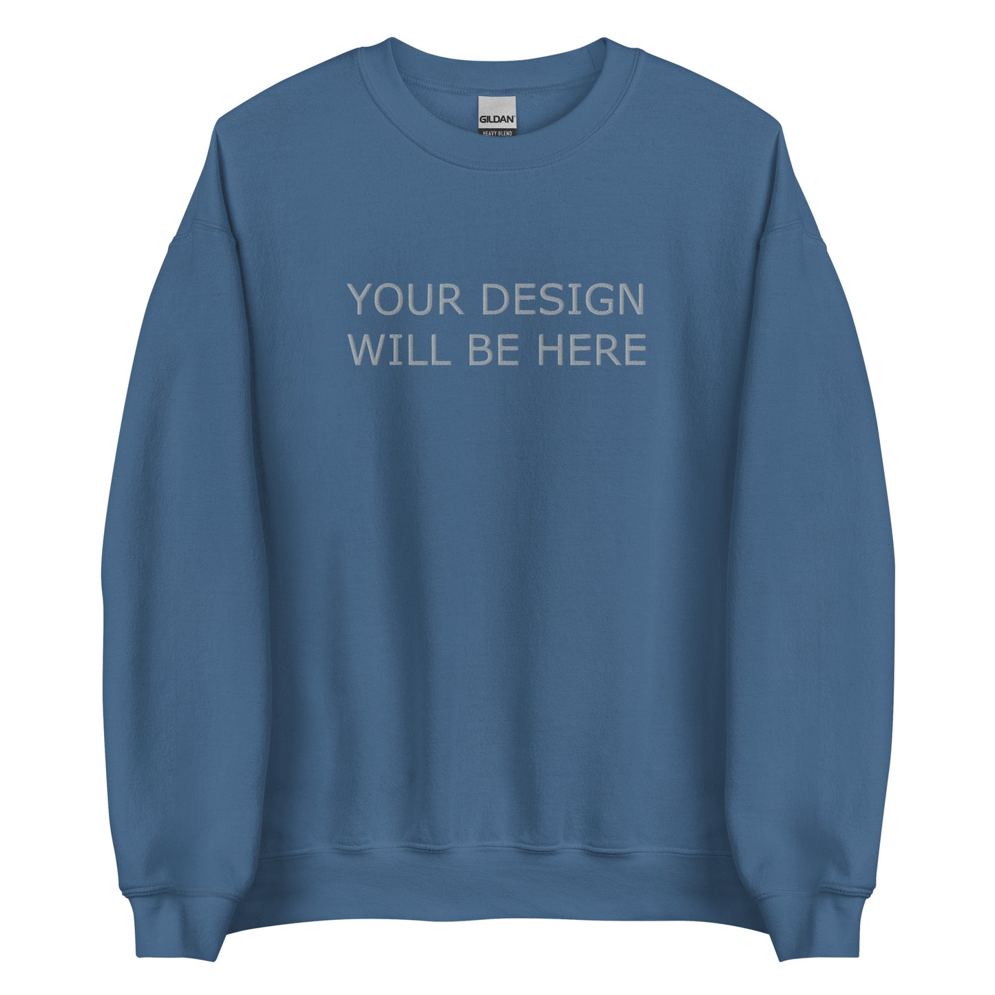 Custom Embroidered Unisex Sweatshirt