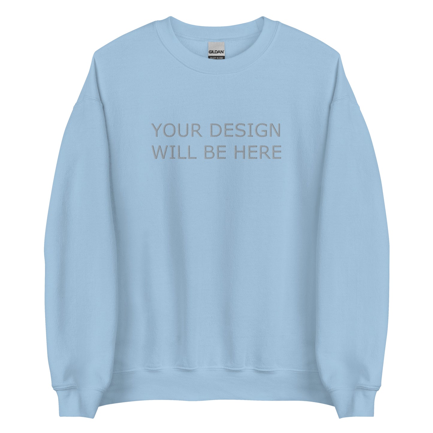 Custom Embroidered Unisex Sweatshirt