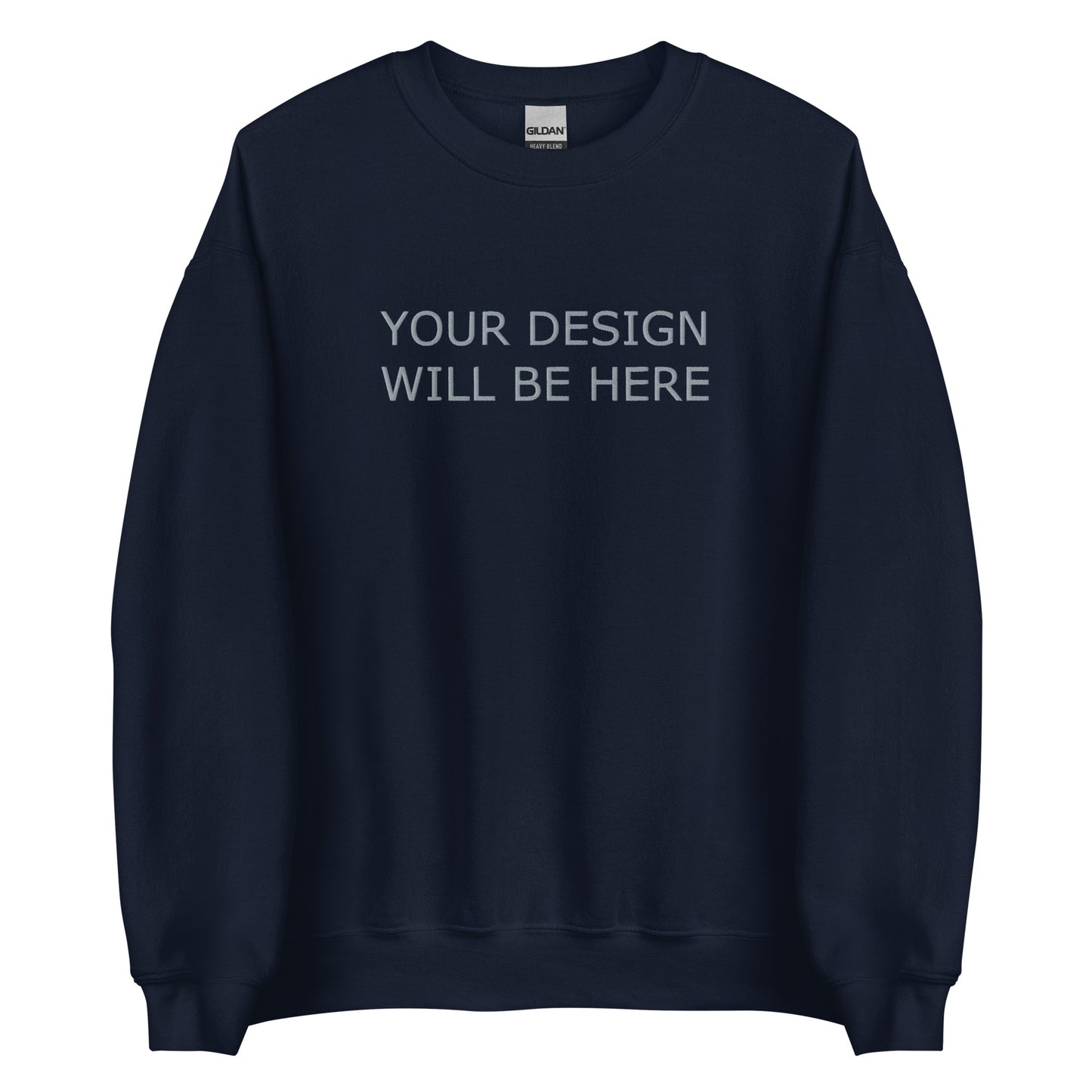 Custom Embroidered Unisex Sweatshirt