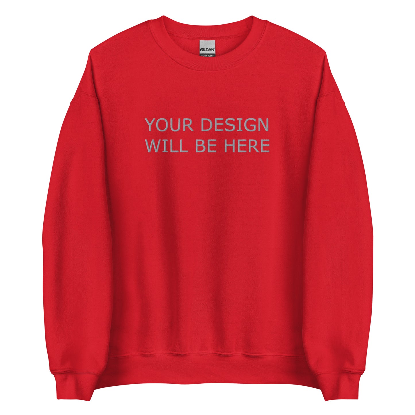 Custom Embroidered Unisex Sweatshirt