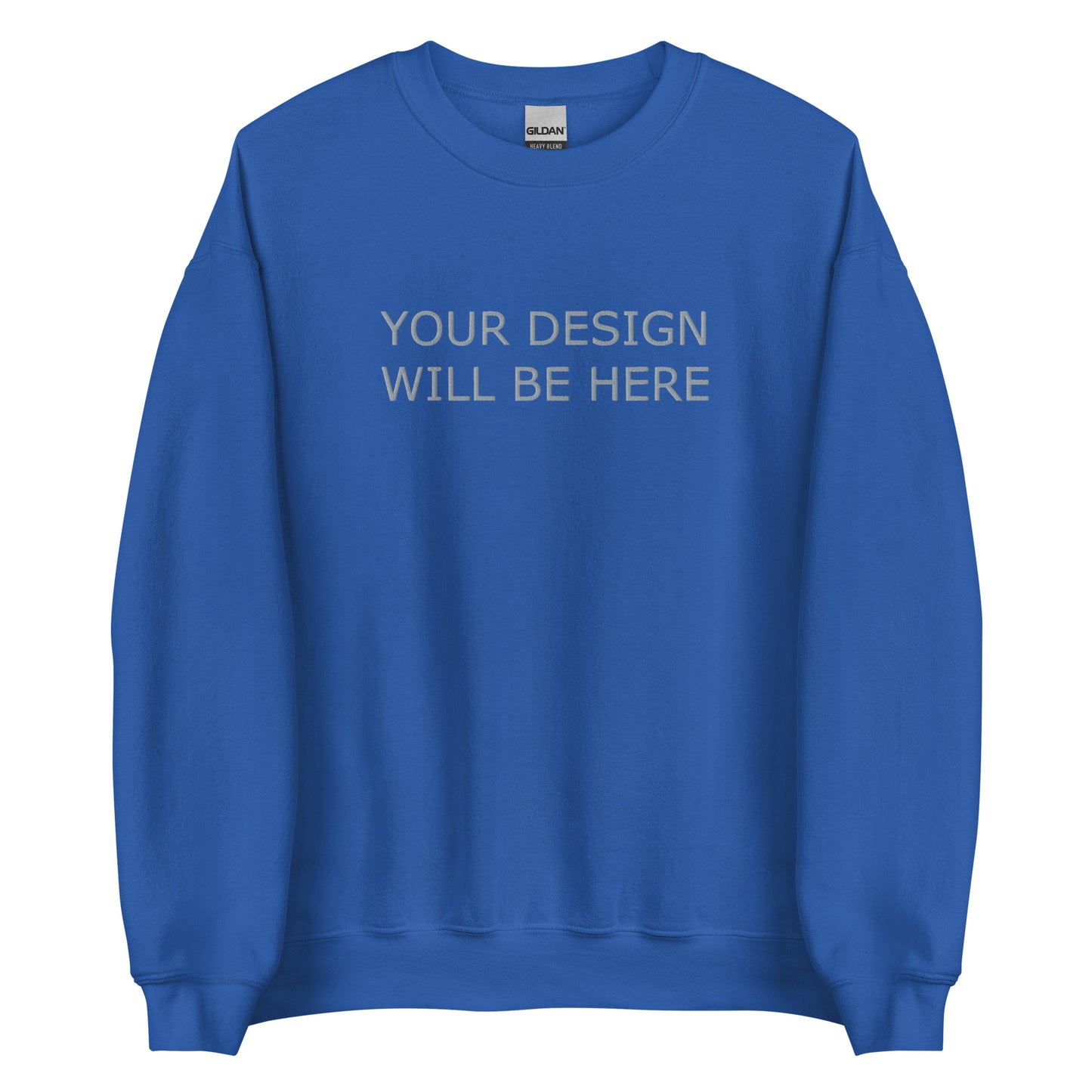 Custom Embroidered Unisex Sweatshirt