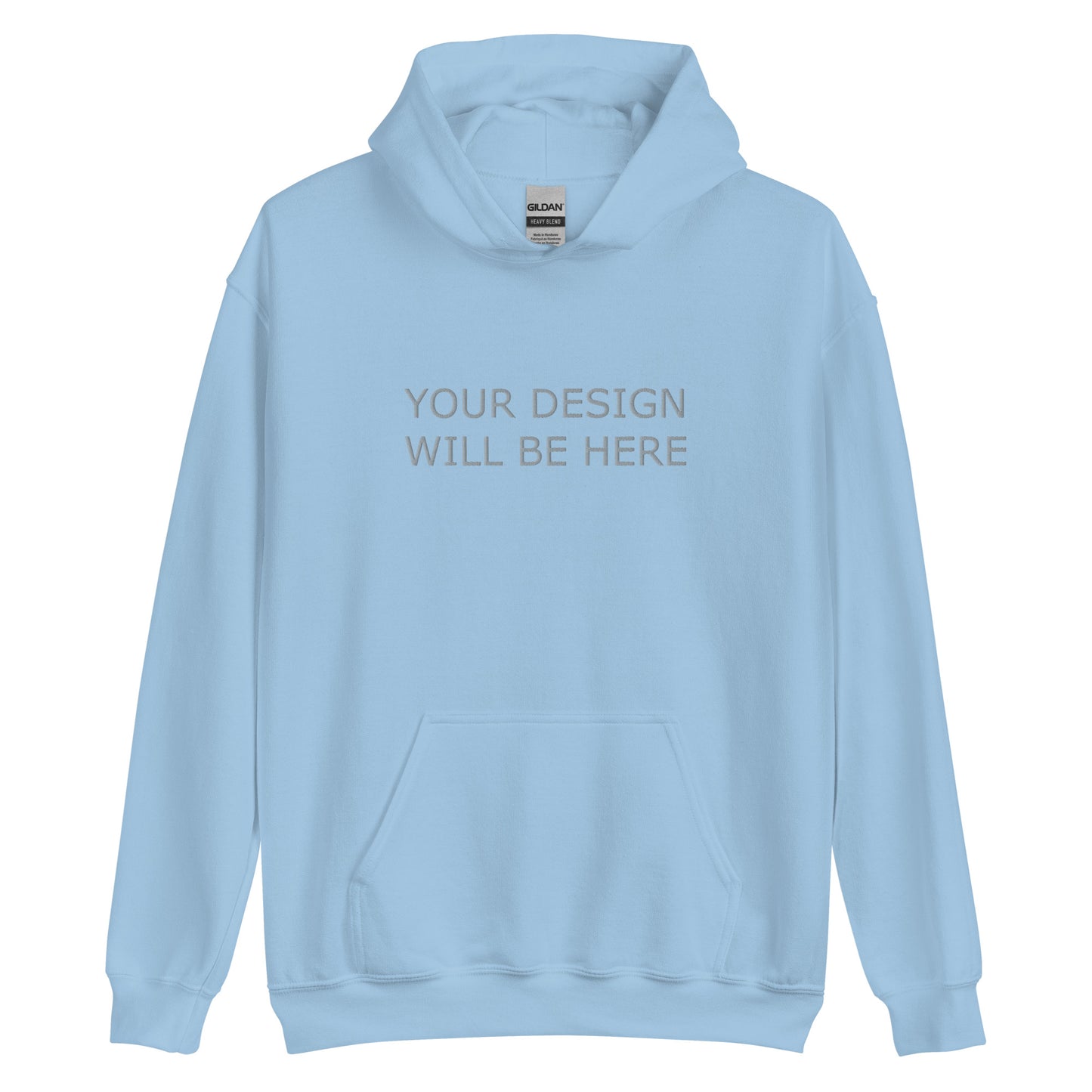 Custom Embroidered Unisex Hoodie