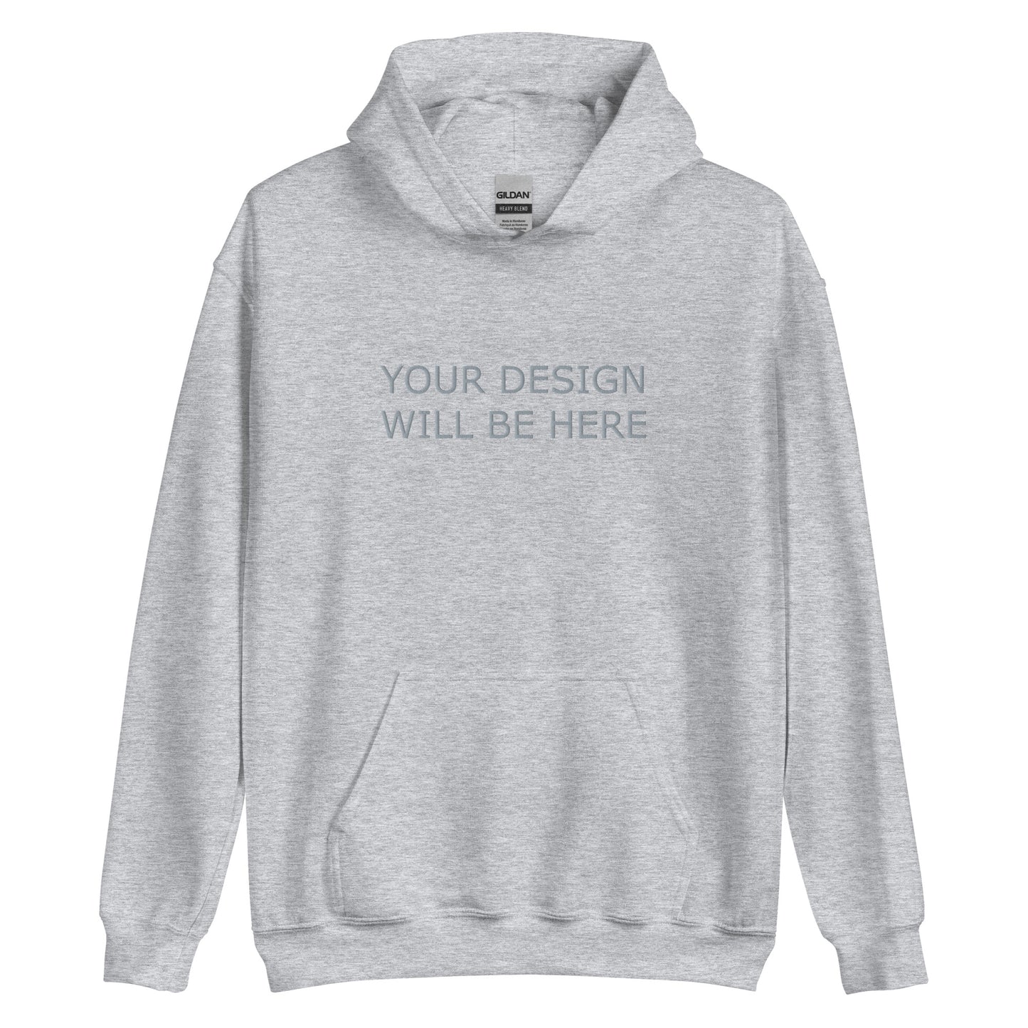 Custom Embroidered Unisex Hoodie